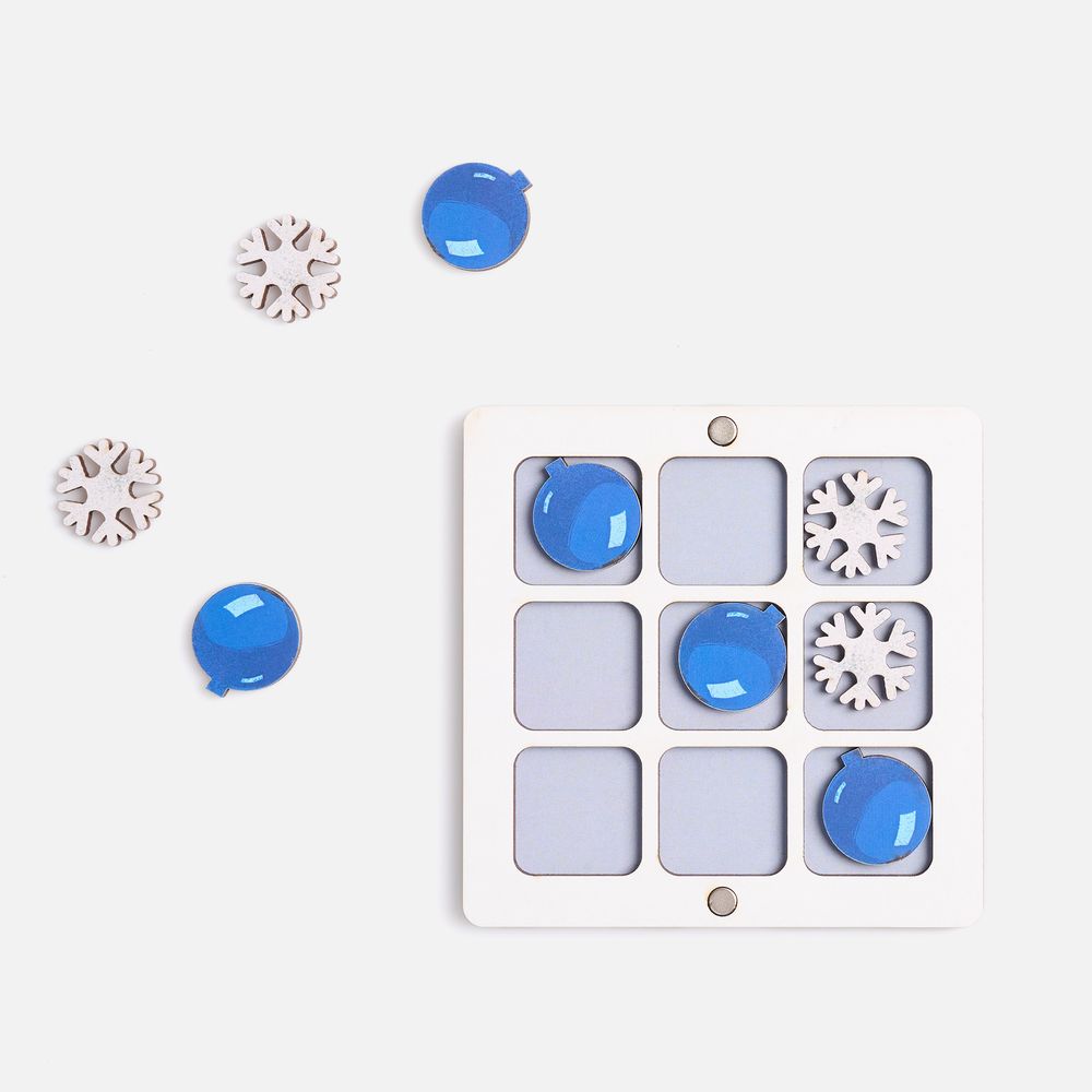 картинка Игра крестики-нолики «Criss Cross. Снегошарики» от магазина