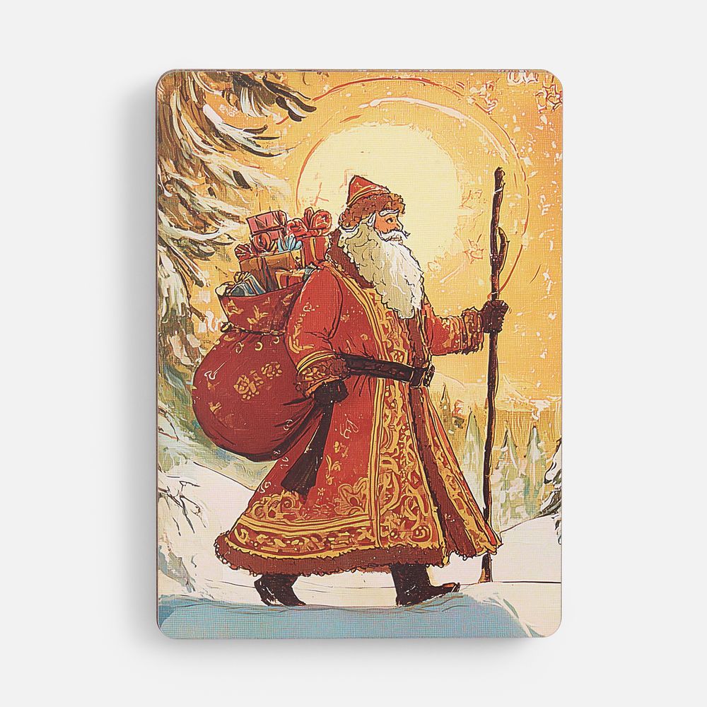 картинка Пазл фигурный «Дед Мороз» от магазина