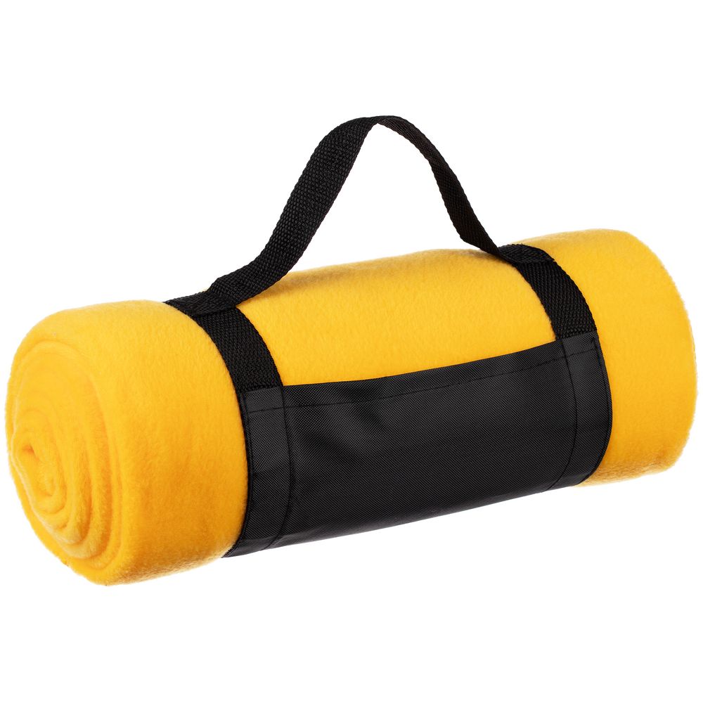 картинка Дорожный плед Voyager 2, желтый от магазина