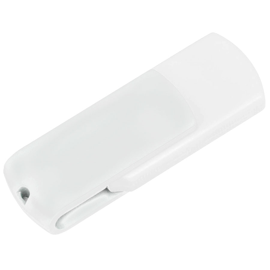 картинка USB flash-карта "Easy" (8Гб),белая, 5,7х1,9х1см,пластик от магазина
