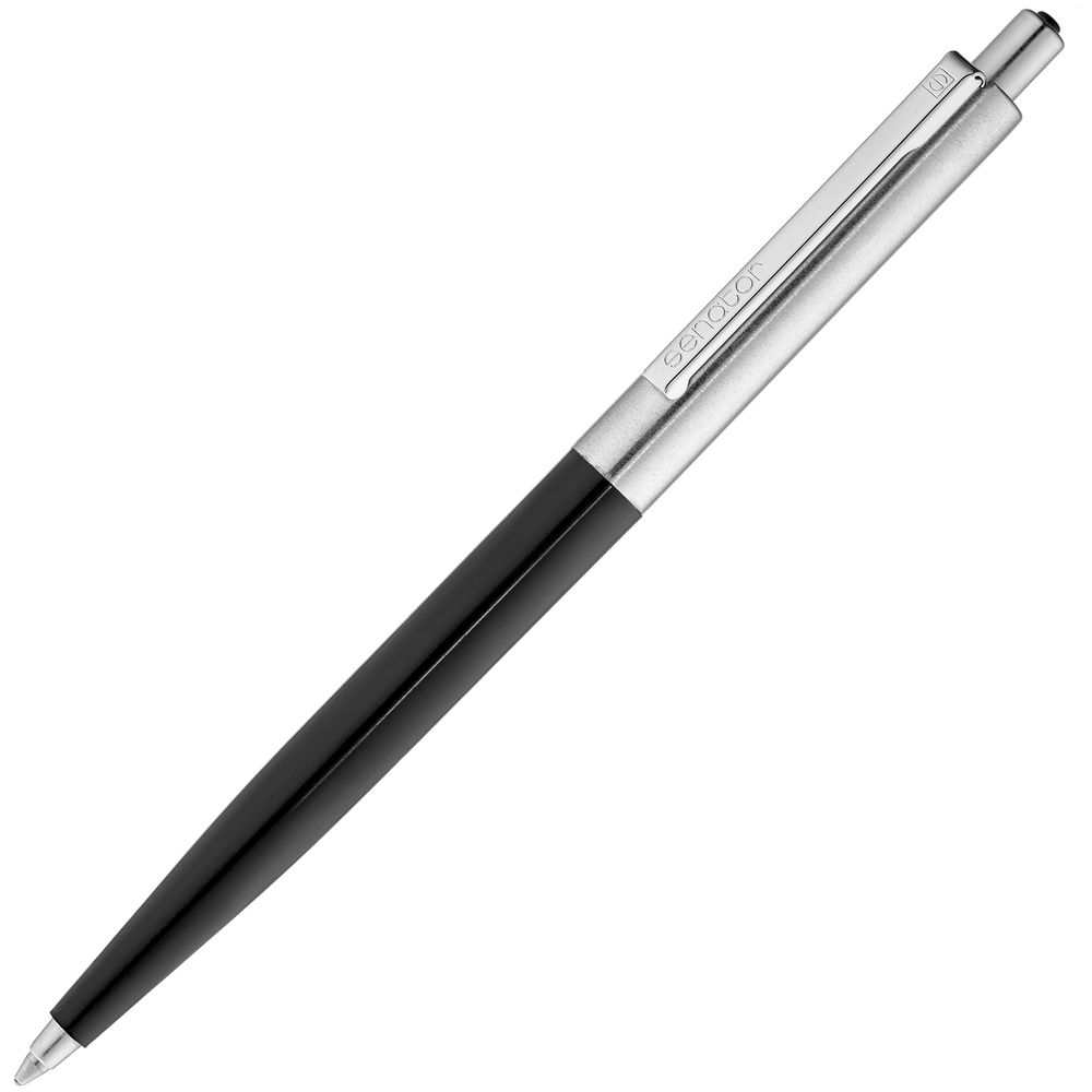 картинка Ручка шариковая Senator Point Metal, черная от магазина
