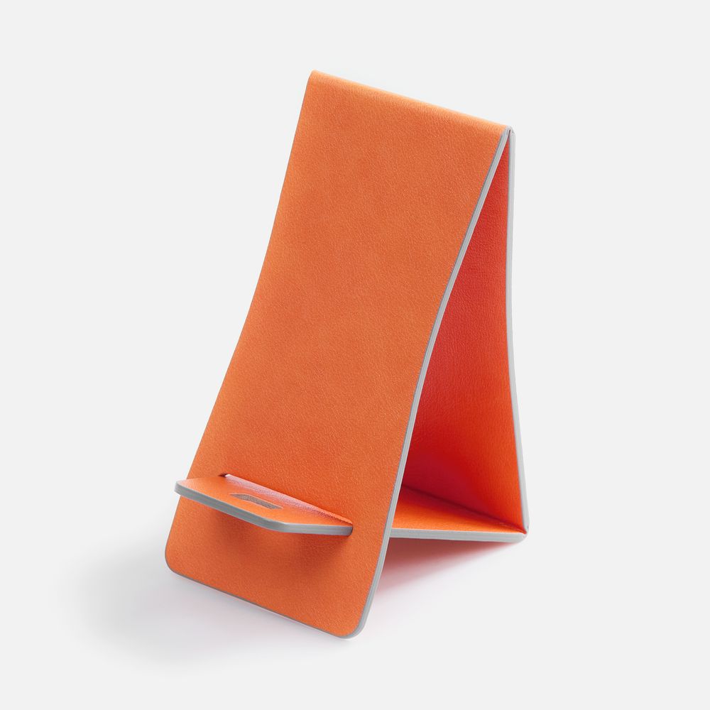 картинка Подставка для телефона Petrus, оранжевая от магазина