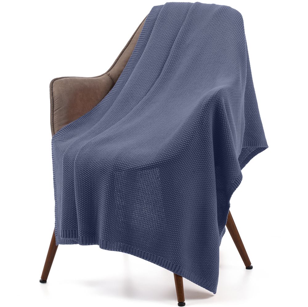 картинка Плед Longview, темно-серый (антрацит) от магазина