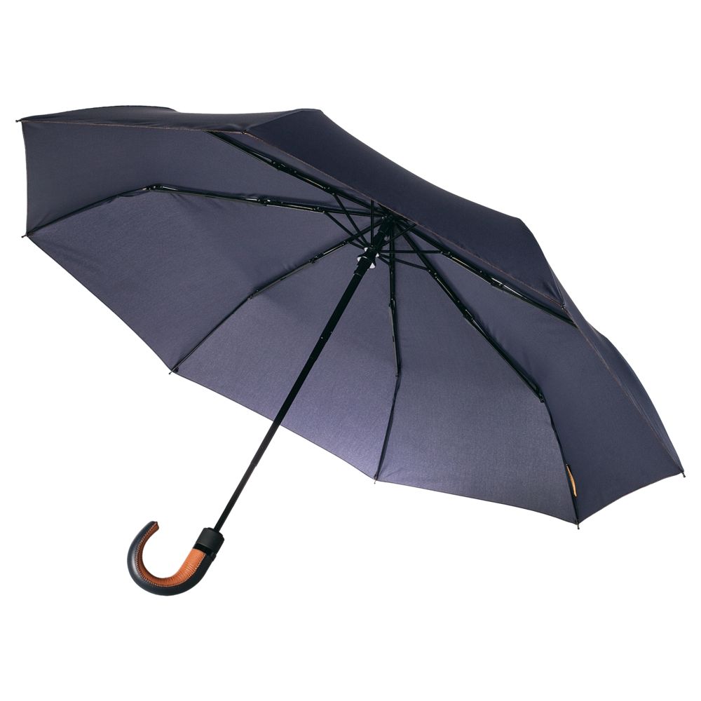 картинка Складной зонт Palermo, темно-синий от магазина