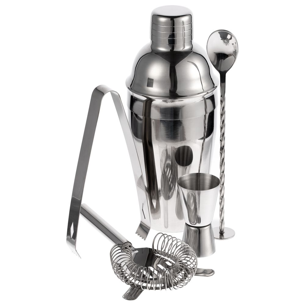 картинка Набор для приготовления коктейлей Troubleshooter, серебристый от магазина