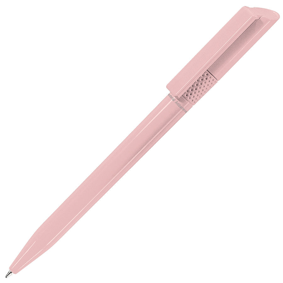 картинка TWISTY SAFE TOUCH, ручка шариковая, белый, антибактериальный пластик от магазина