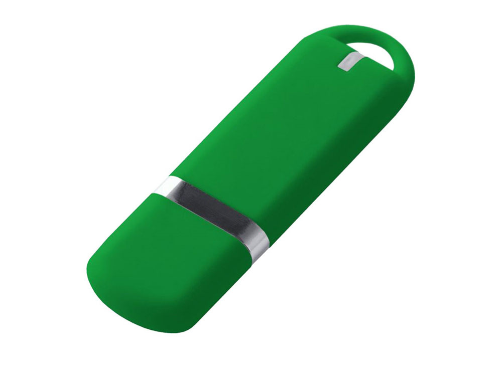 картинка USB 2.0- флешка на 2 Гб, soft-touch от магазина