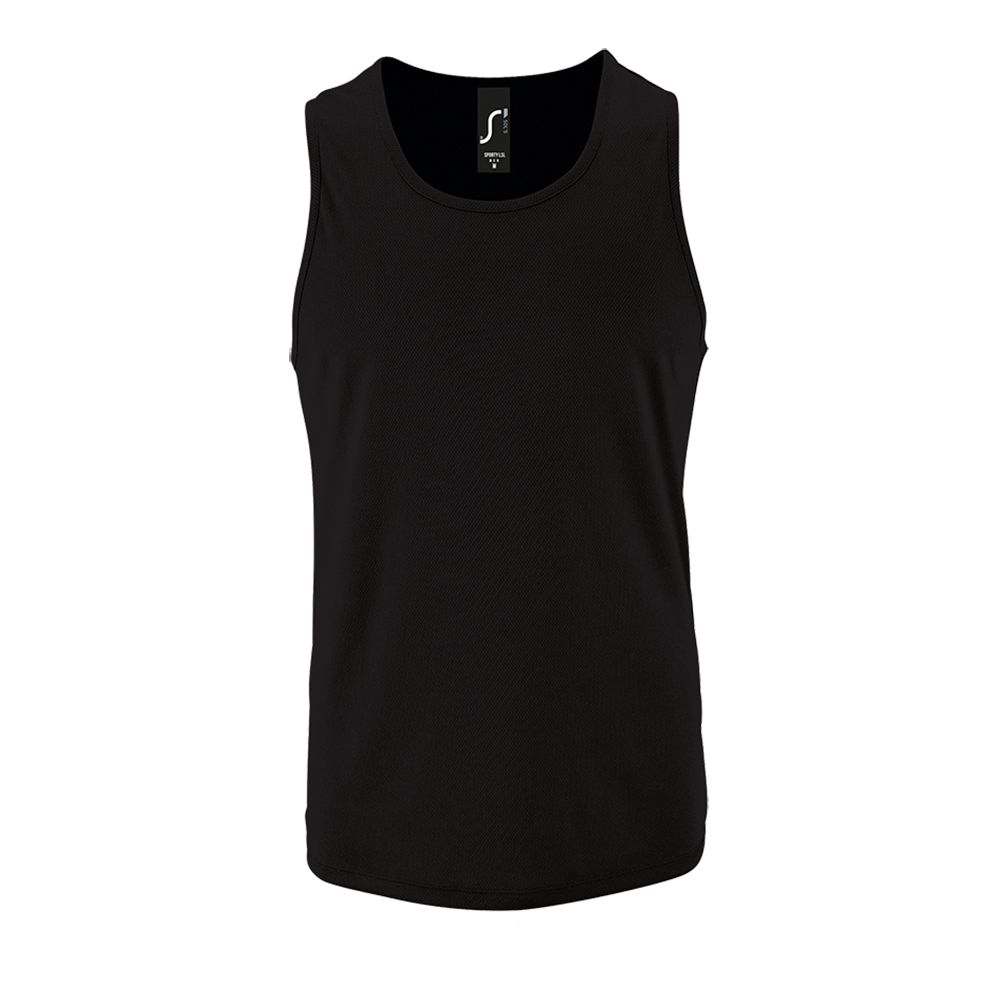 картинка Майка мужская Sporty TT Men, черная от магазина