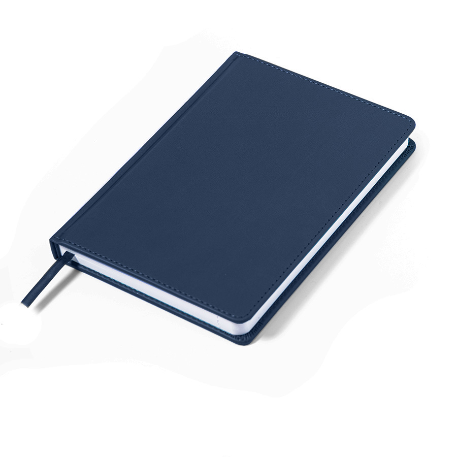картинка Ежедневник недатированный Campbell, А5,  темно-синий, белый блок от магазина