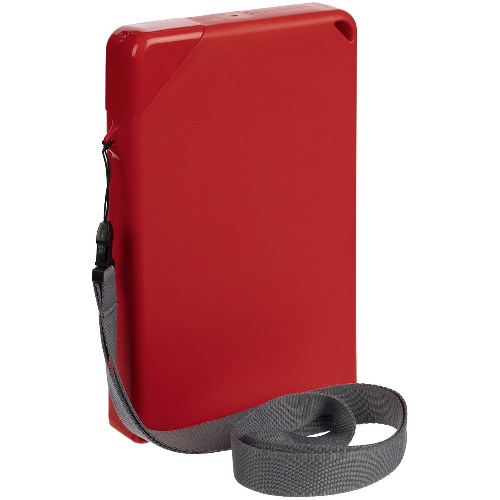 картинка Плоская бутылка для воды Flacon, красная от магазина