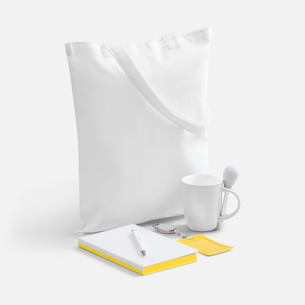 картинка Набор Welcome Pack, желтый с белым от магазина
