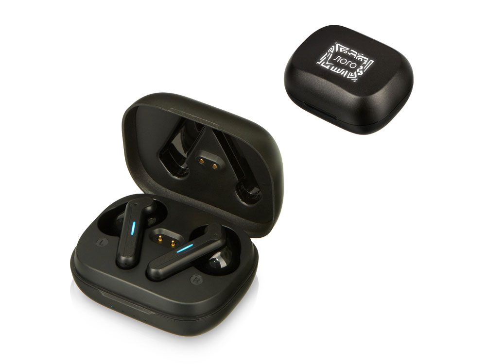 картинка Беспроводные наушники с шумоподавлением ENC и подсветкой лого Lites от магазина