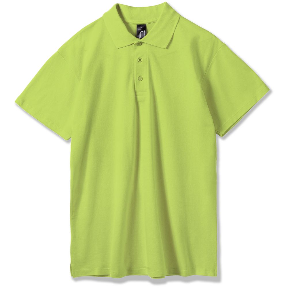 картинка Рубашка поло мужская Summer 170, зеленое яблоко от магазина