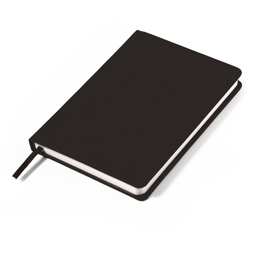 картинка Ежедневник недатированный Duncan, А5,  темно-коричневый, белый блок от магазина