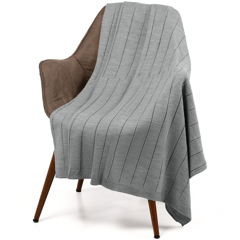 картинка Плед Bambolay, светло-серый от магазина