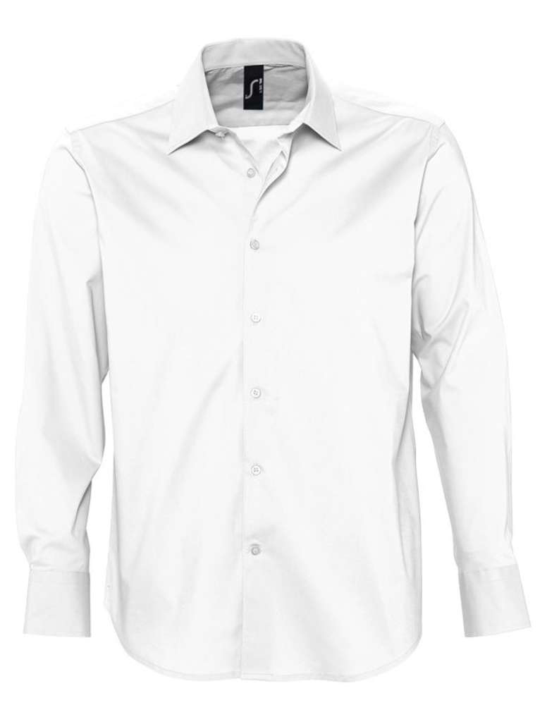 картинка Рубашка мужская с длинным рукавом Brighton, белая от магазина