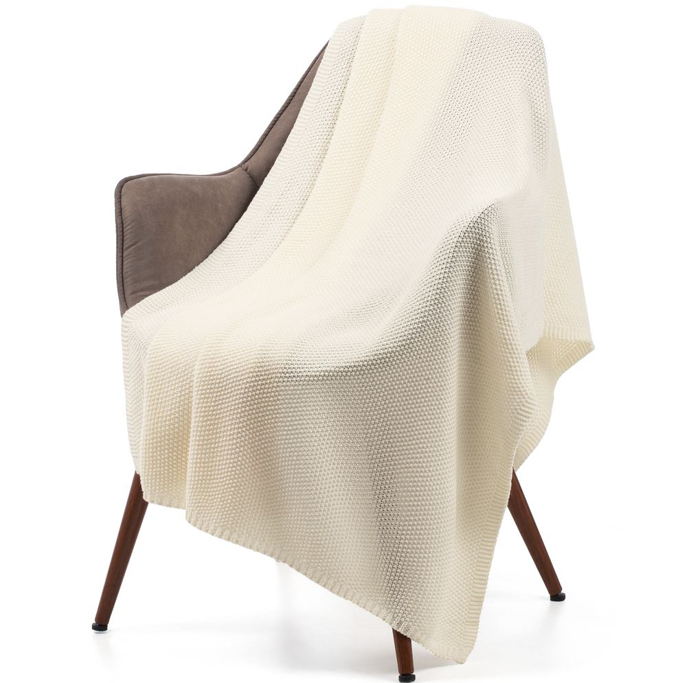 картинка Плед Longview, молочно-белый от магазина