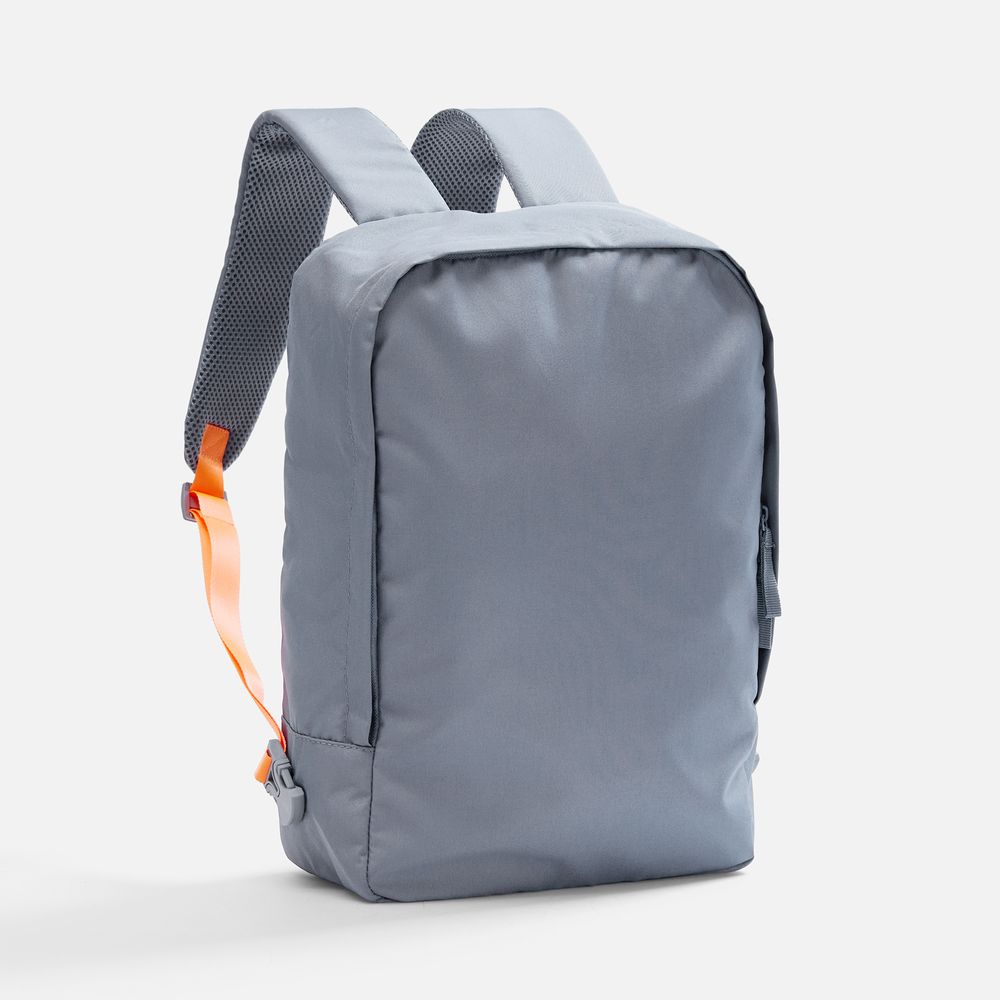 картинка Рюкзак B2, серый с оранжевыми стропами от магазина