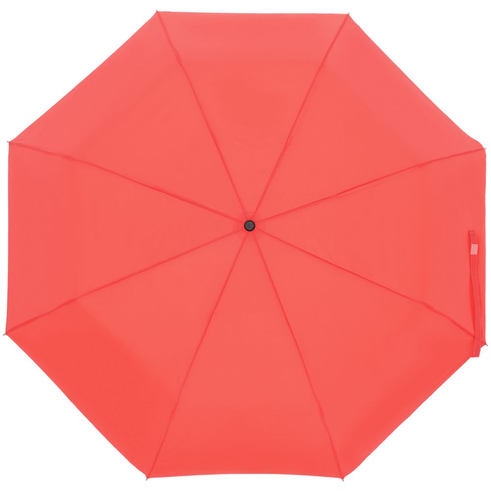 картинка Зонт складной Manifest Color со светоотражающим куполом, красный от магазина