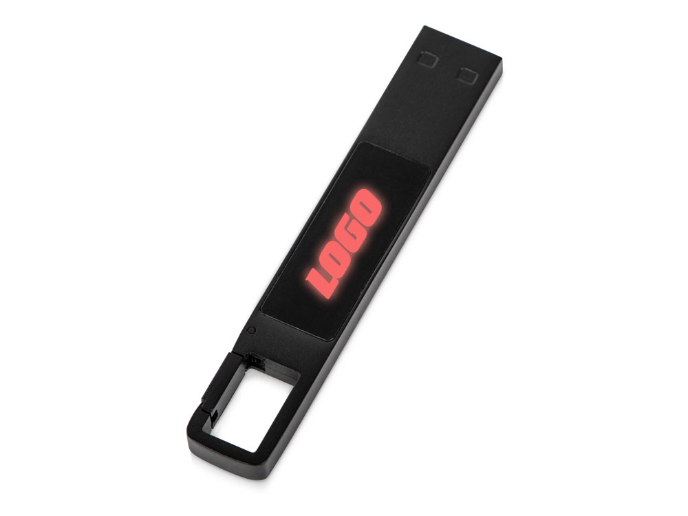 картинка USB 2.0- флешка на 32 Гб c подсветкой логотипа Hook LED от магазина