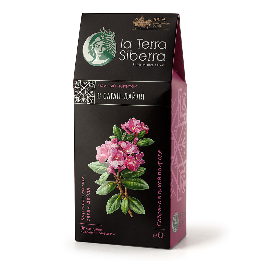 картинка Чайный напиток со специями из серии "La Terra Siberra" с саган-дайля 60 гр. от магазина