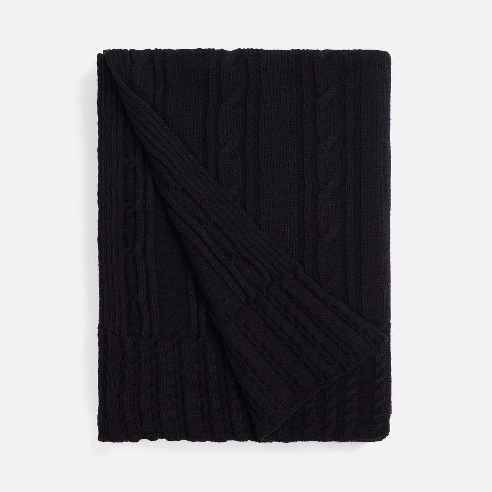 картинка Плед Remitti, черный от магазина