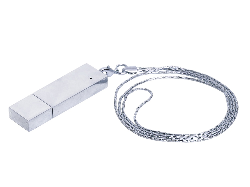 картинка USB 2.0- флешка на 16 Гб в виде металлического слитка от магазина
