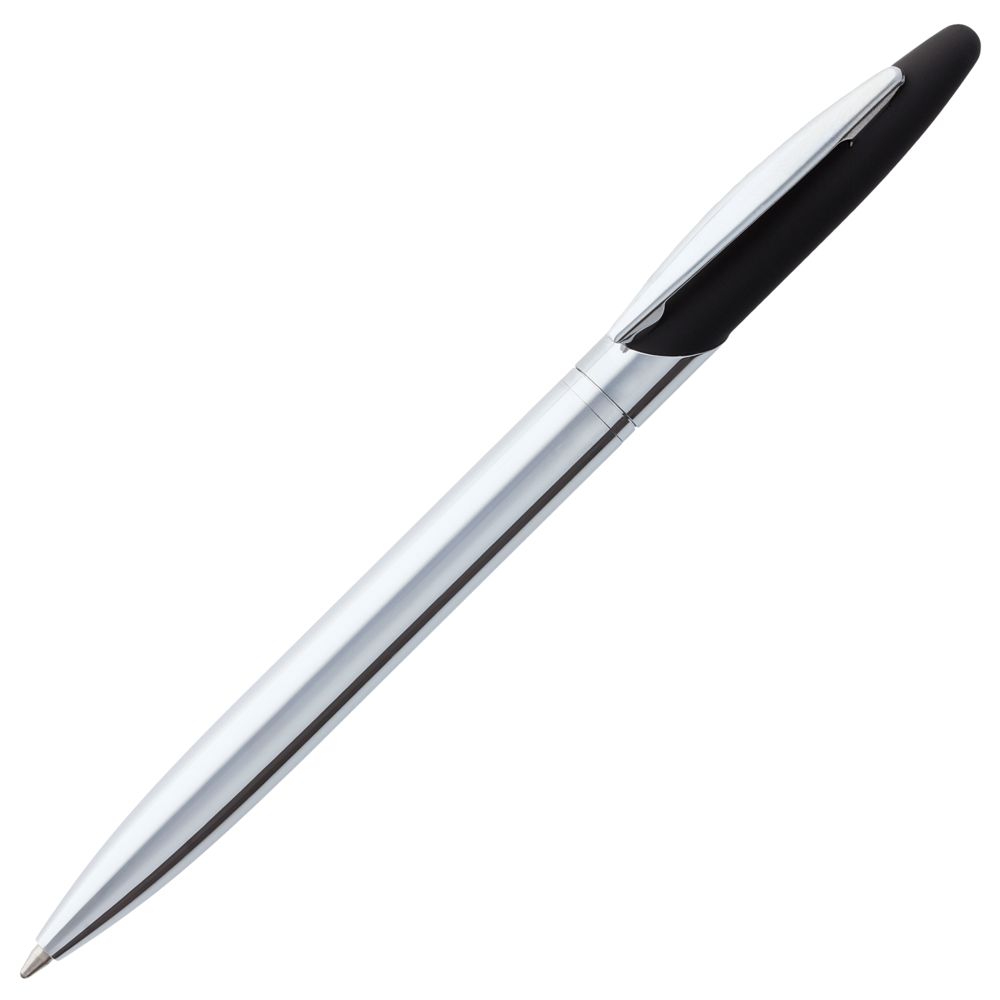 картинка Ручка шариковая Dagger Soft Touch, черная от магазина