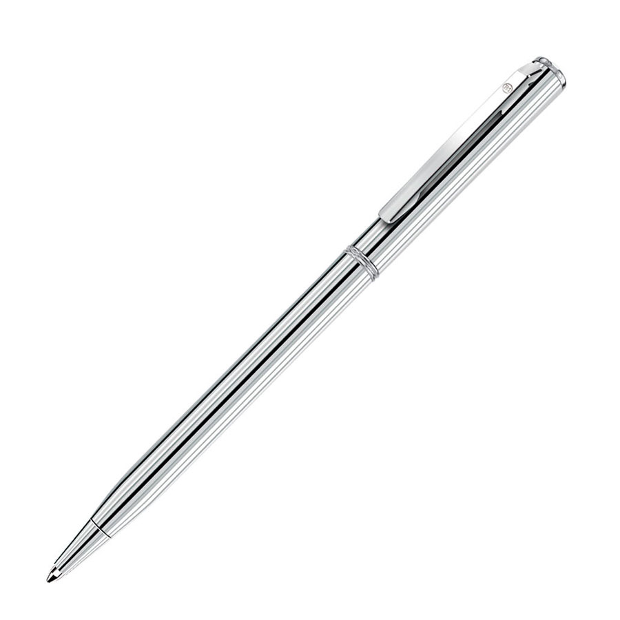 картинка SLIM SILVER, ручка шариковая, хром, металл от магазина