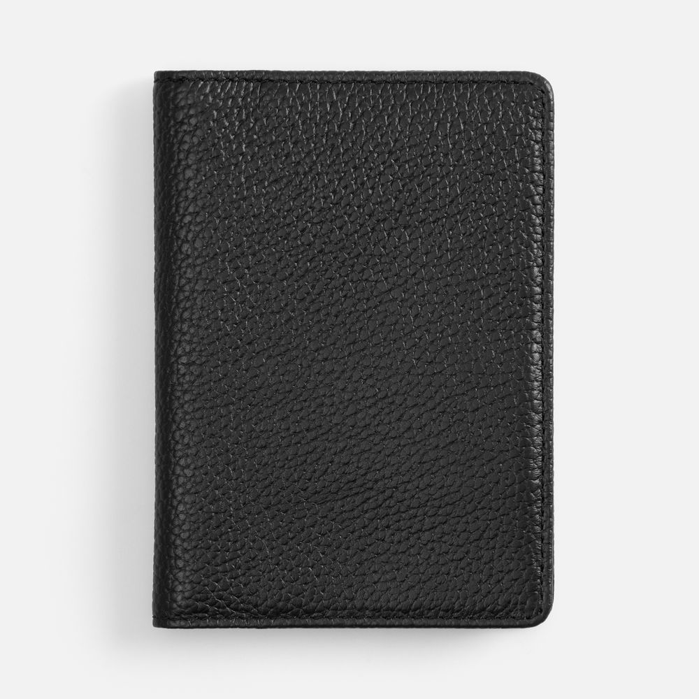 картинка Обложка для паспорта Unison, черная от магазина