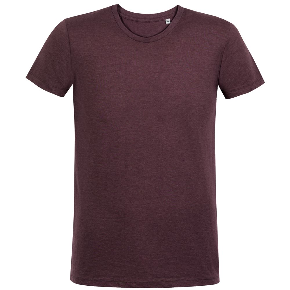 картинка Футболка мужская Regent Fit 150, бордовый меланж от магазина