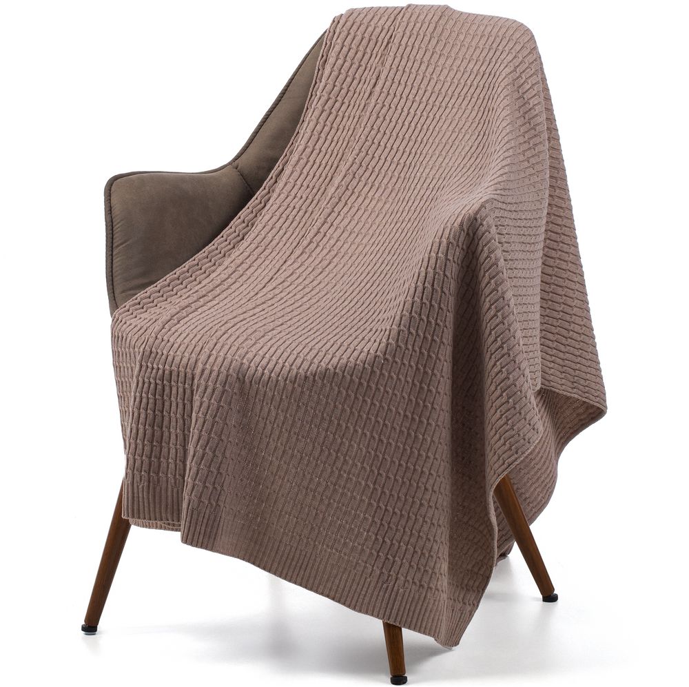 картинка Плед Slumberland, бежевый меланж от магазина