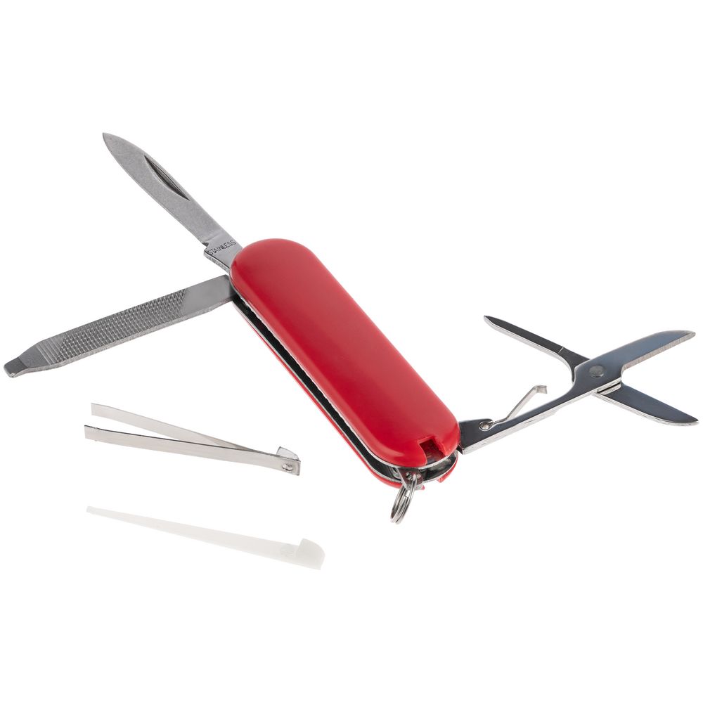 картинка Нож-брелок Clasp, красный от магазина