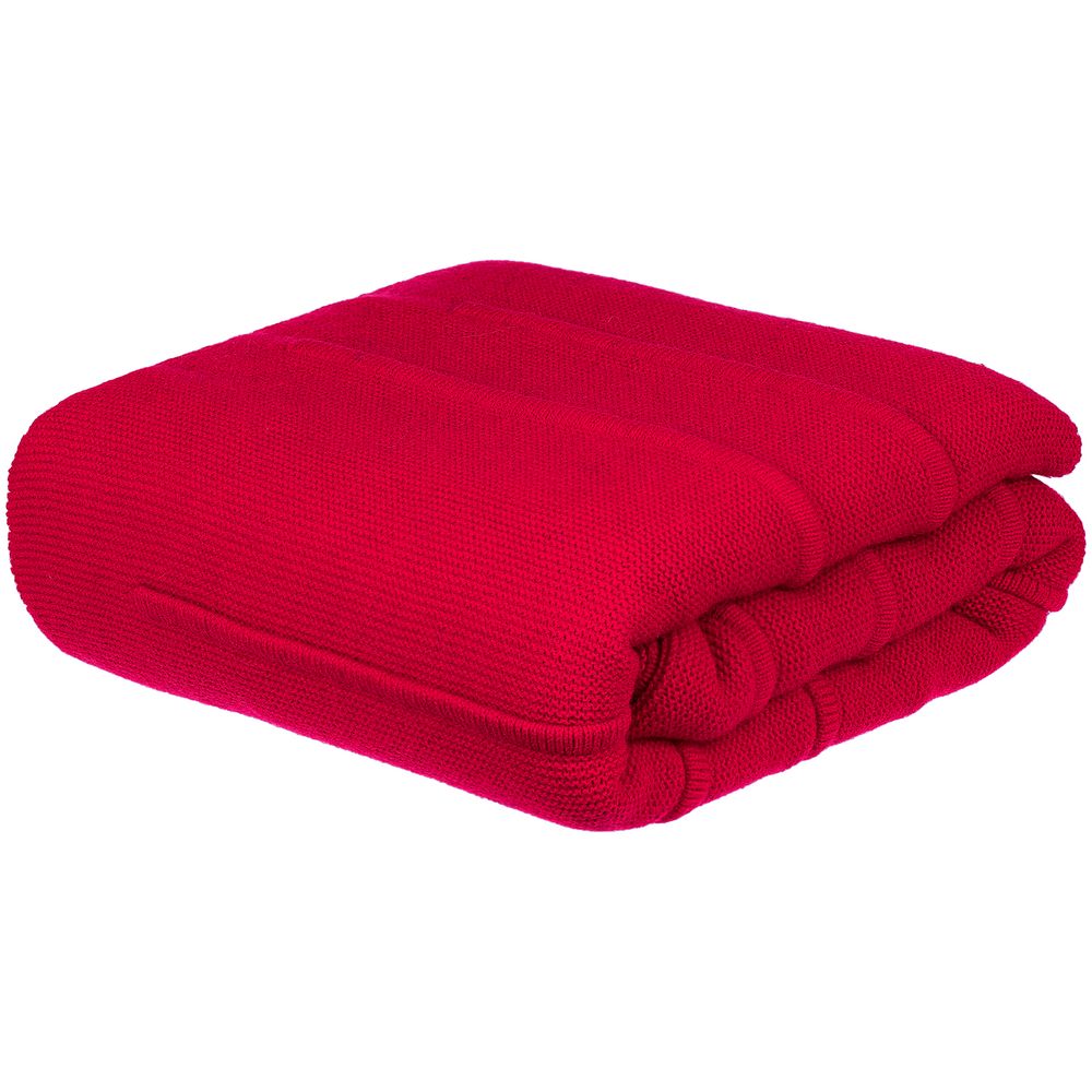 картинка Плед Nessona Alpaca, красный (гвоздика) от магазина