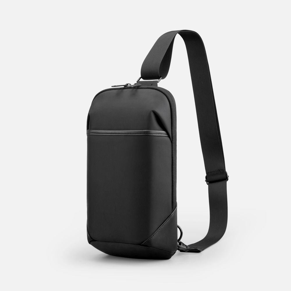 картинка Рюкзак на одно плечо Solnex, черный от магазина