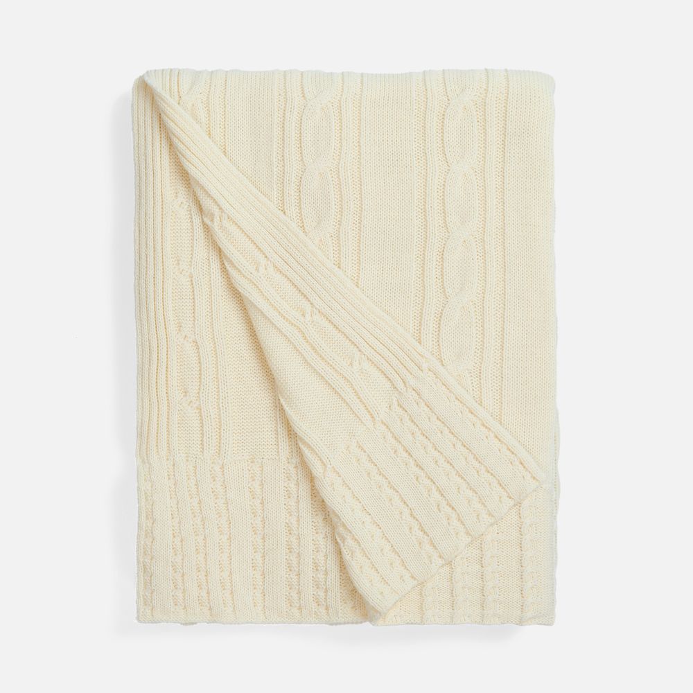 картинка Плед Remitti, белый (молочный) от магазина