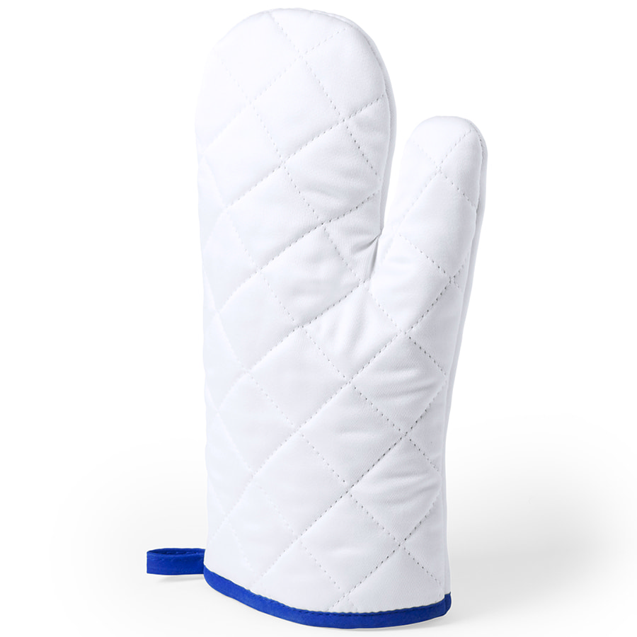 картинка Прихватка-рукавица SILAX, белый с синим, полиэстер от магазина