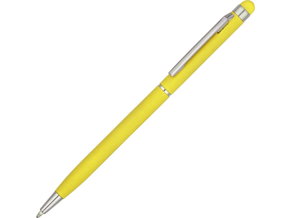 картинка Ручка-стилус металлическая шариковая Jucy Soft soft-touch от магазина