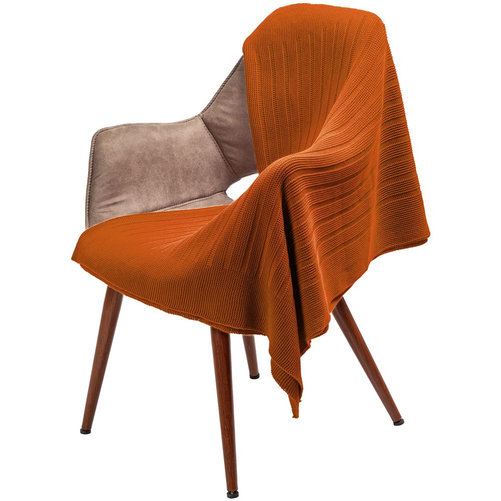 картинка Плед Field, оранжевый от магазина