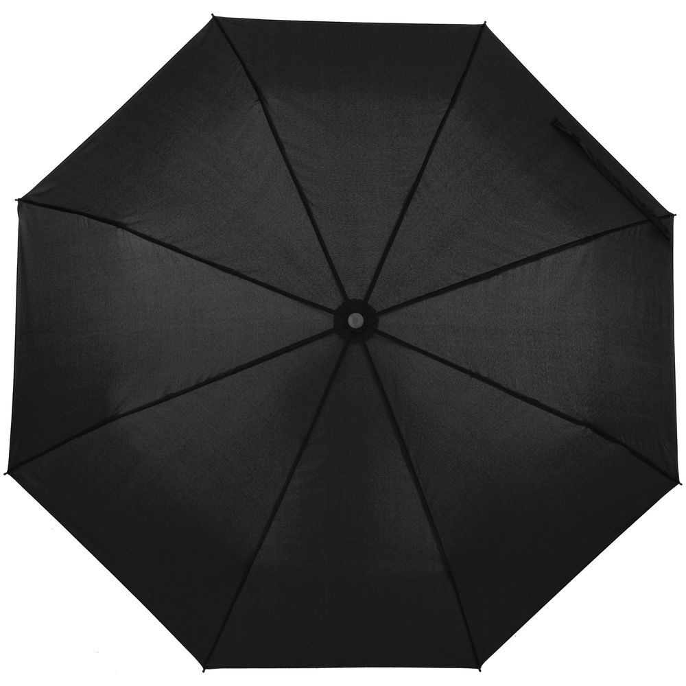 картинка Зонт складной Monsoon, черный от магазина