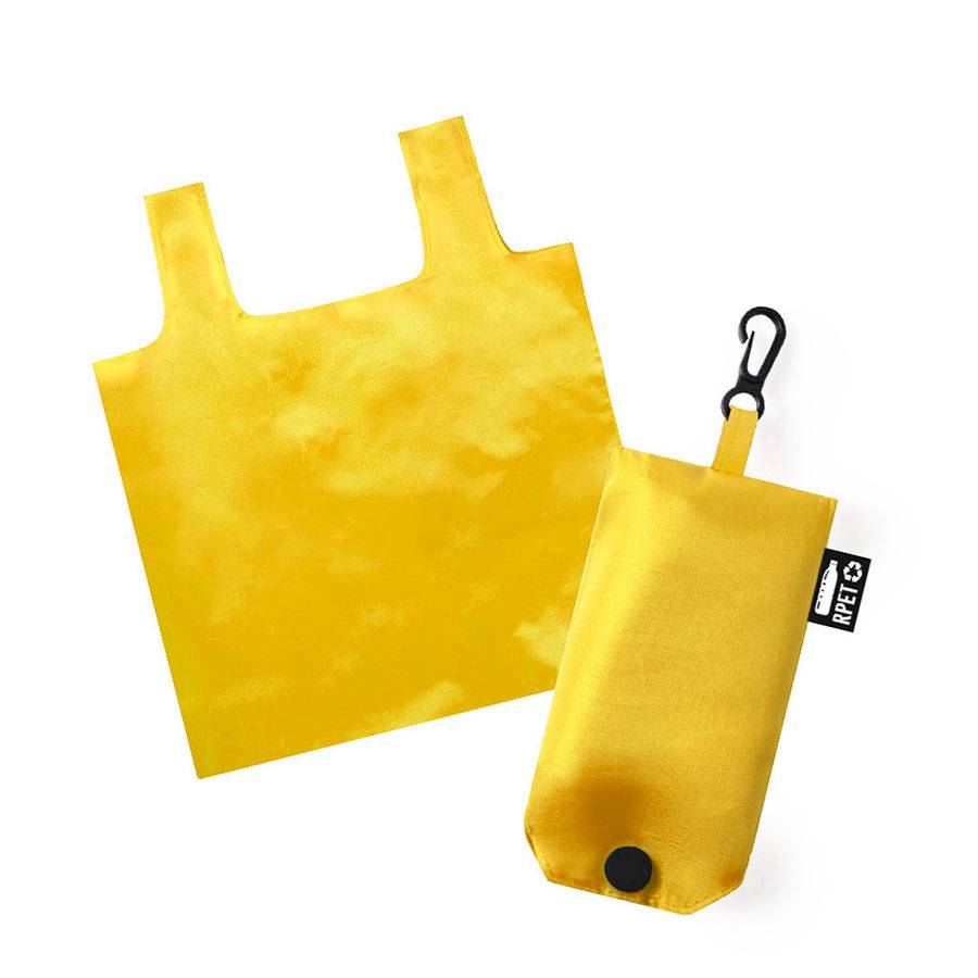 картинка Сумка для покупок "Restun", желтый, 45x38,5 см, 100% полиэстер RPET от магазина