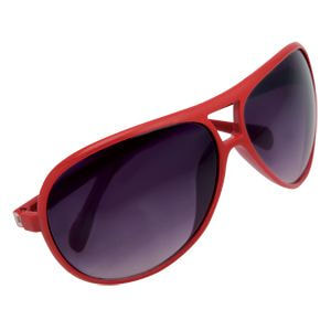 картинка Очки солнцезащитные "Floid", UV 400; красный; пластик; тампопечать от магазина