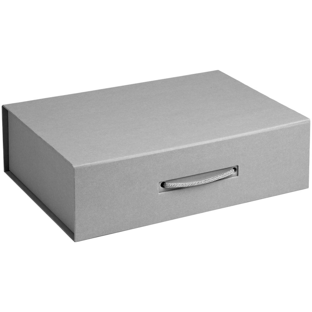 картинка Коробка Case, подарочная, серая матовая от магазина