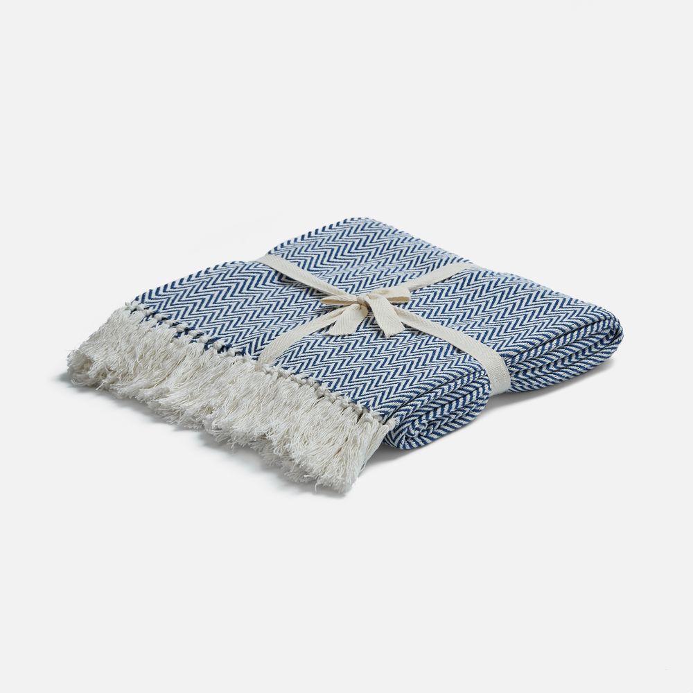 картинка Плед Landour, синий от магазина