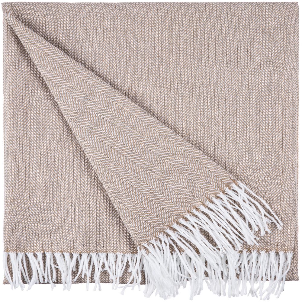 картинка Плед «Гирвас», бежевый от магазина