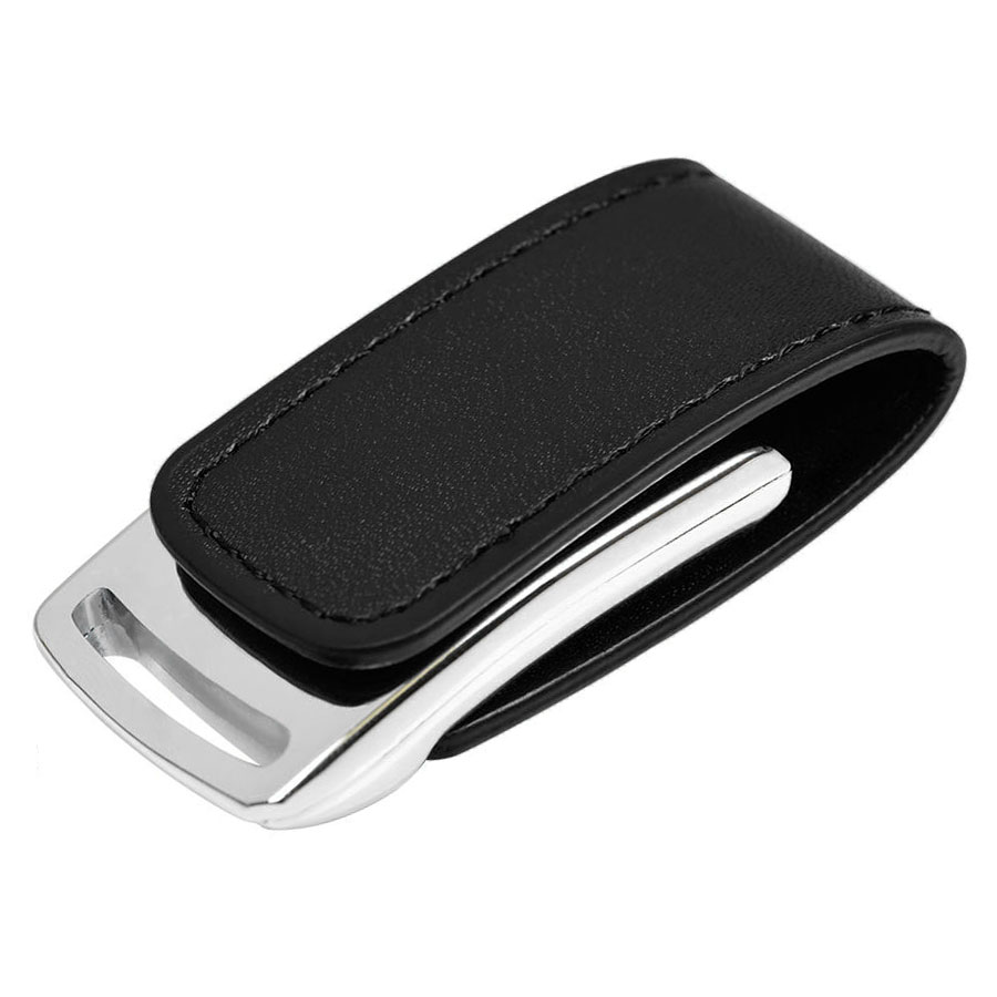 картинка USB flash-карта "Lerix" (8Гб), белый, 6х2,5х1,3см, металл, искусственная кожа от магазина