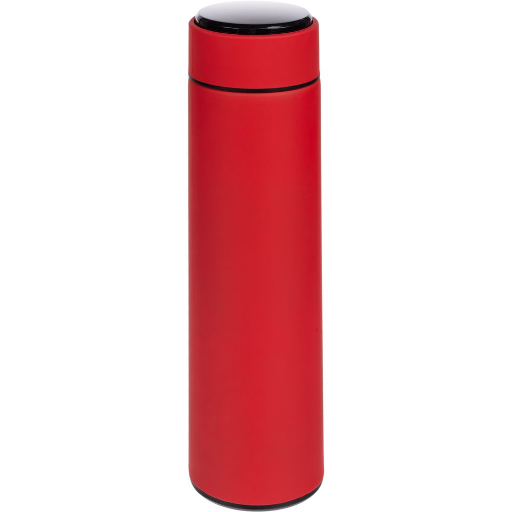 картинка Смарт-бутылка с заменяемой батарейкой Long Therm Soft Touch, красная от магазина