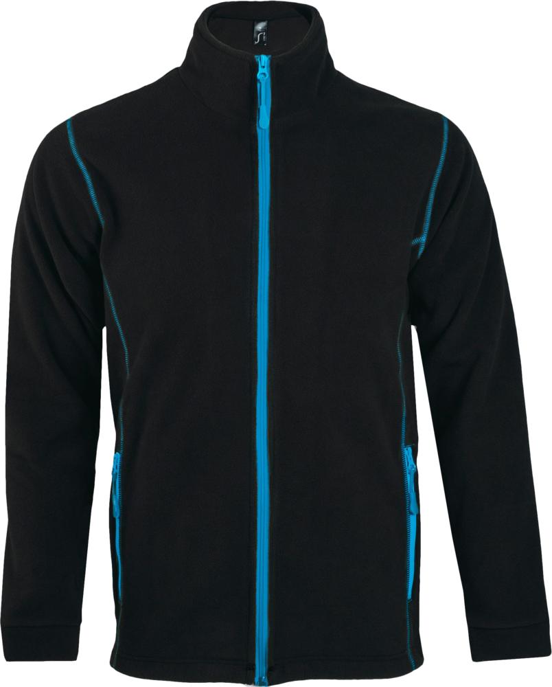 картинка Куртка мужская Nova Men 200, черная с ярко-голубым от магазина