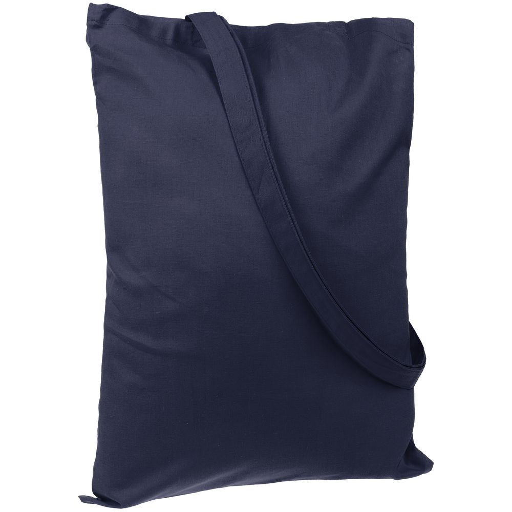 картинка Холщовая сумка Basic 105, темно-синяя от магазина