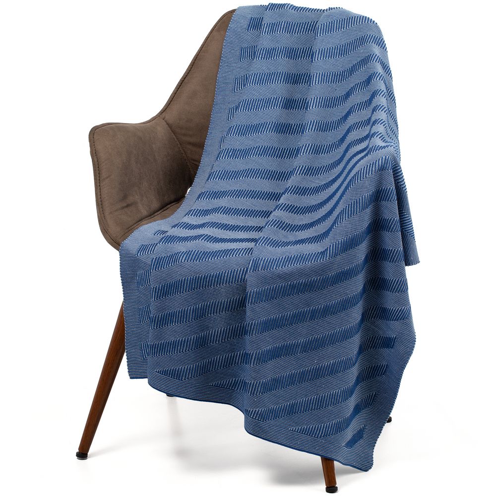 картинка Плед Locus Solus, синий с голубым от магазина